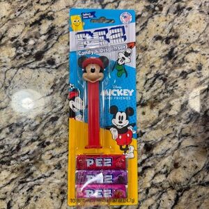 Disney Mickey Mouse PEZ Dispenser - Red and Black